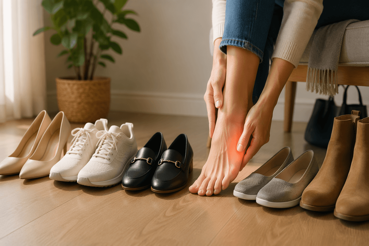 How Everyday Footwear Choices Affect Foot Comfort