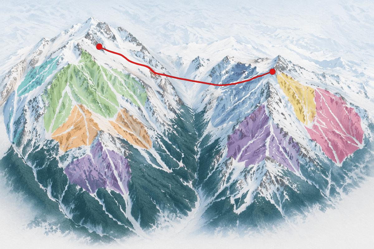 Day 2: Big mountain day (Must: Peak-to-Peak; Opt: lesson/guide; Skip: long lunch breaks)