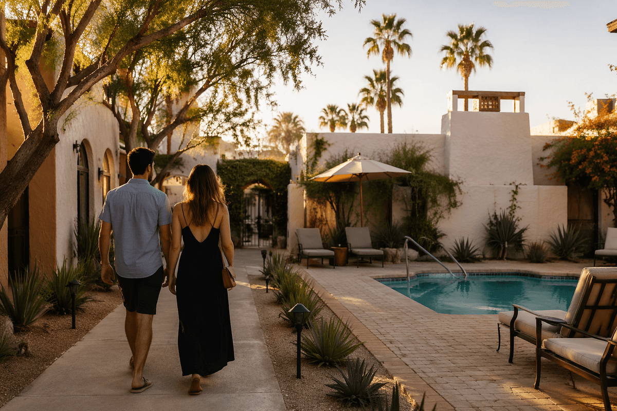 Choose your ideal stay: resort, boutique, or desert villa